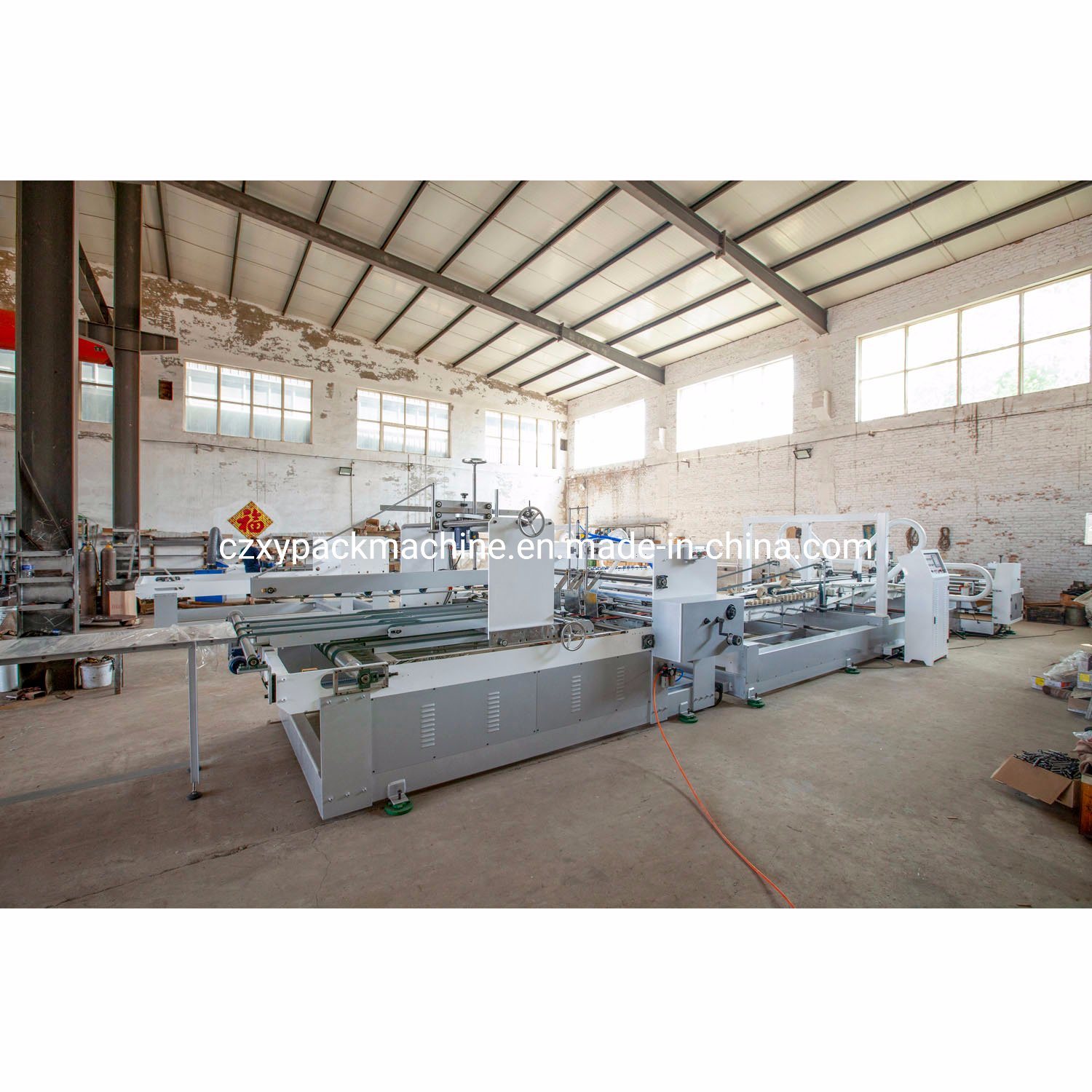 High Speed Good Quality 3layer Corrugated Box Folding Gluing Machine