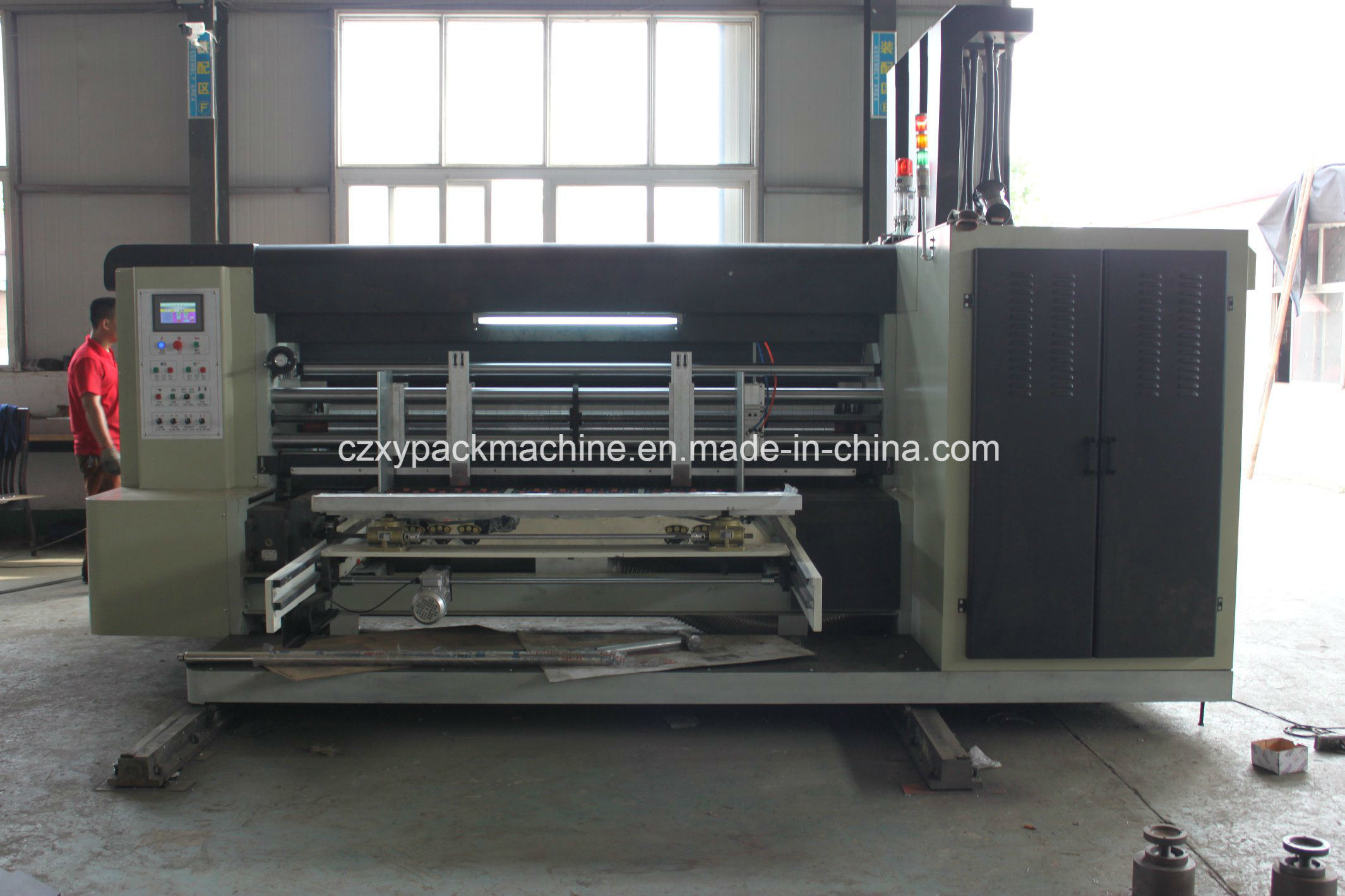 Fully Automatic High Definition Flexo Printing Machine with Die Cutting Stacking Unit