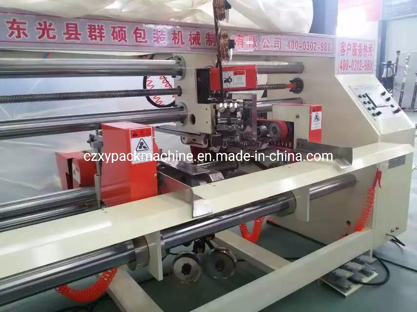 High Quality Double Servo Stitcher Machine for Two Pieces Bigger Box Production
