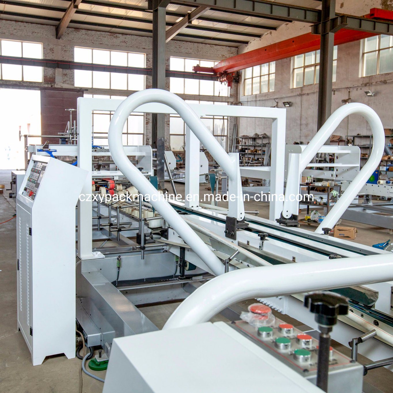 5layer Corrugated Box Folding Gluing Machine for Outside Packaging