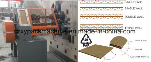 Good Quality Corrugated Cardboard Carton Making Machine / Single Facer