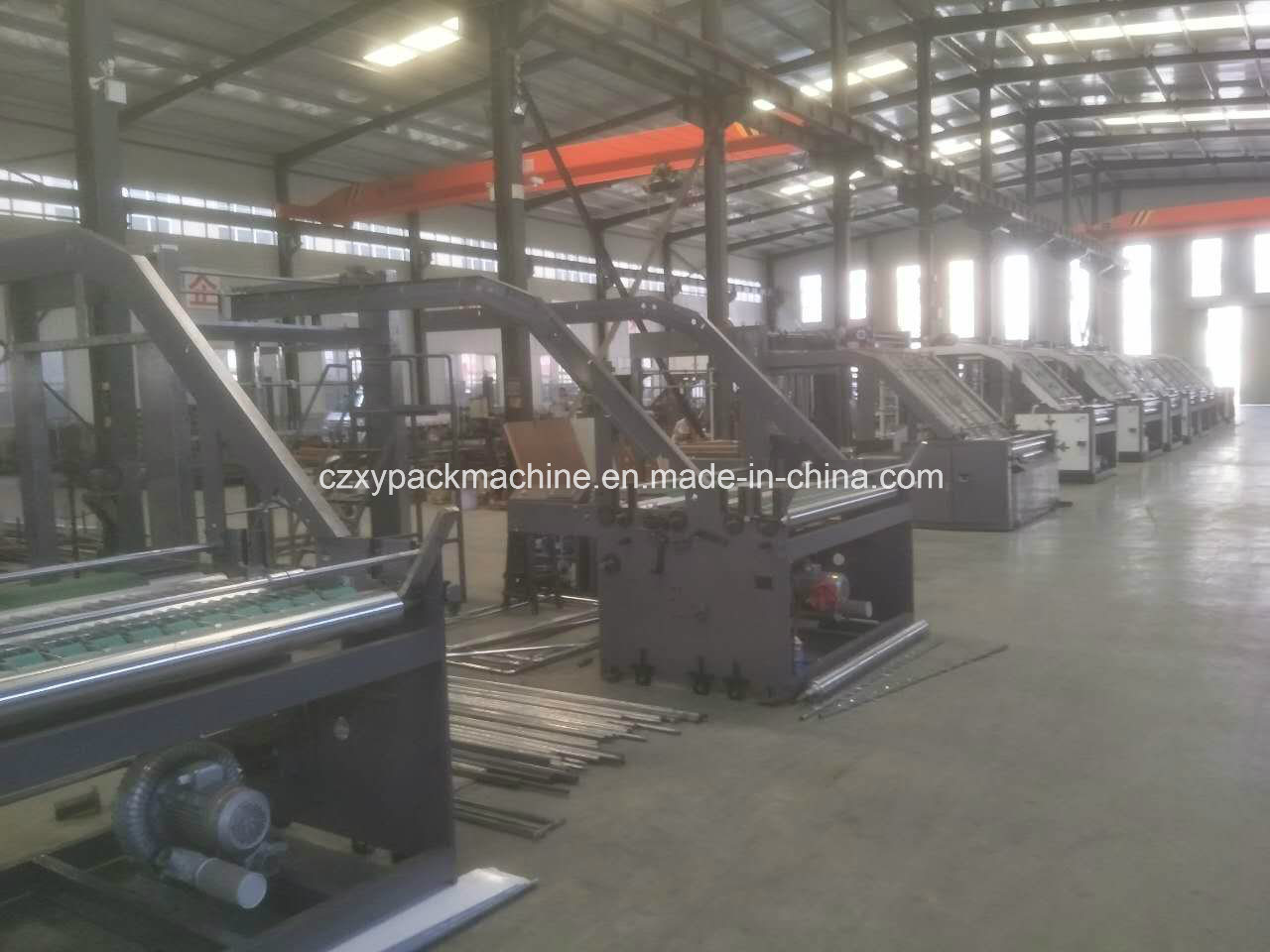 Semi Automatic Carton Flute Laminating Machine with High Platform