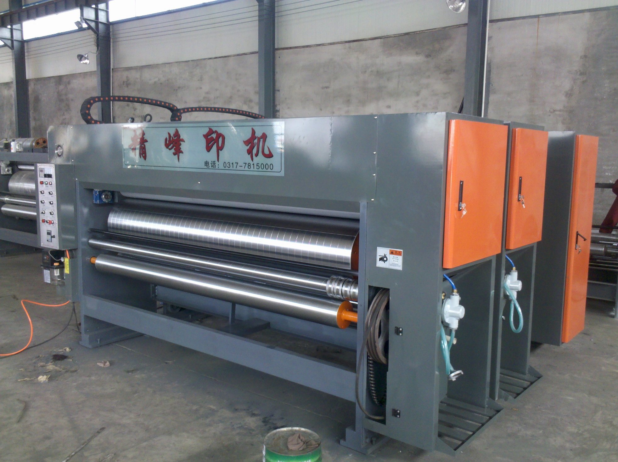 Flexo 2color Printing Machine for Corrugated Box Making