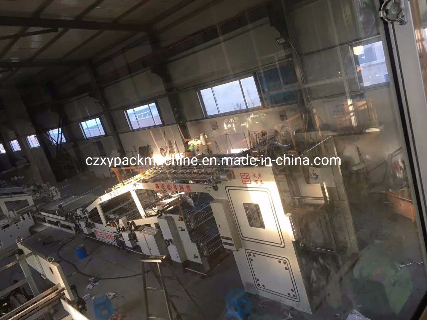 High Speed China Manufacture Corrugated Box Flute Laminator