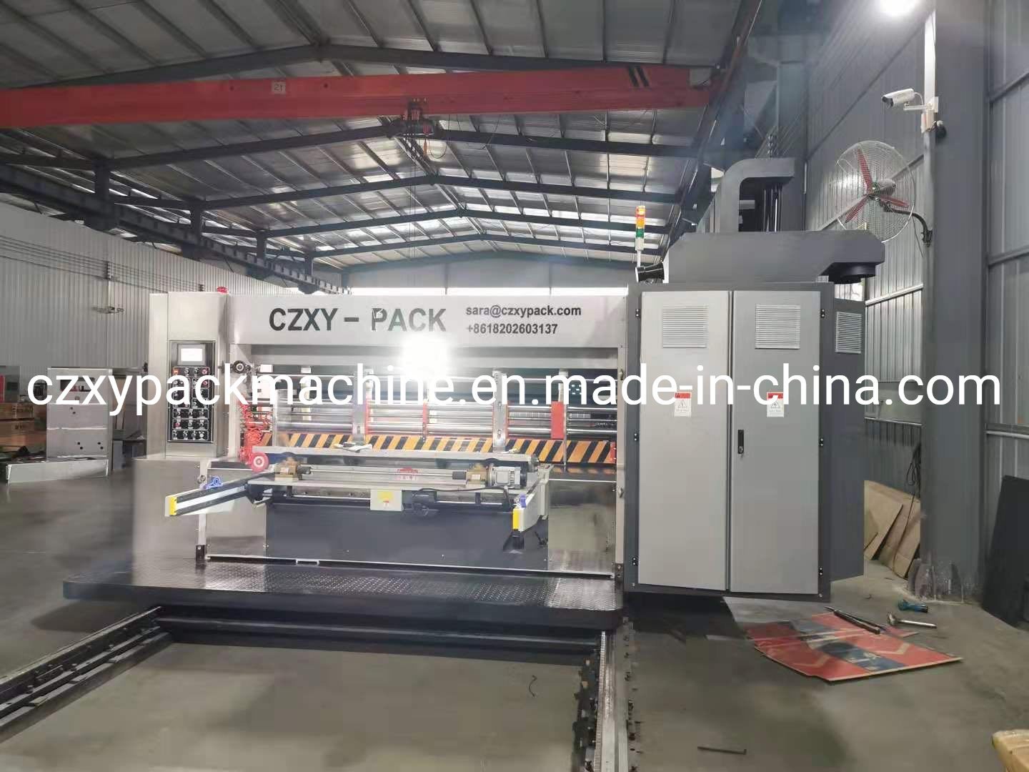 Automatic Feeding Printing Slotting and Die-Cutting Machine