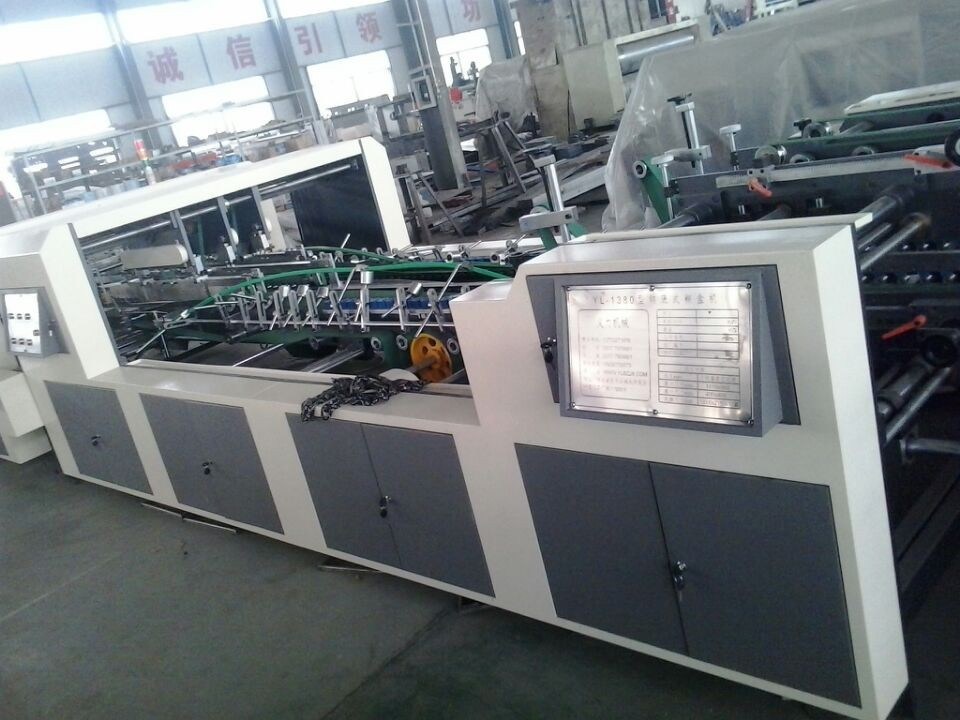High Speed Automatic Box Folder Gluer Machine