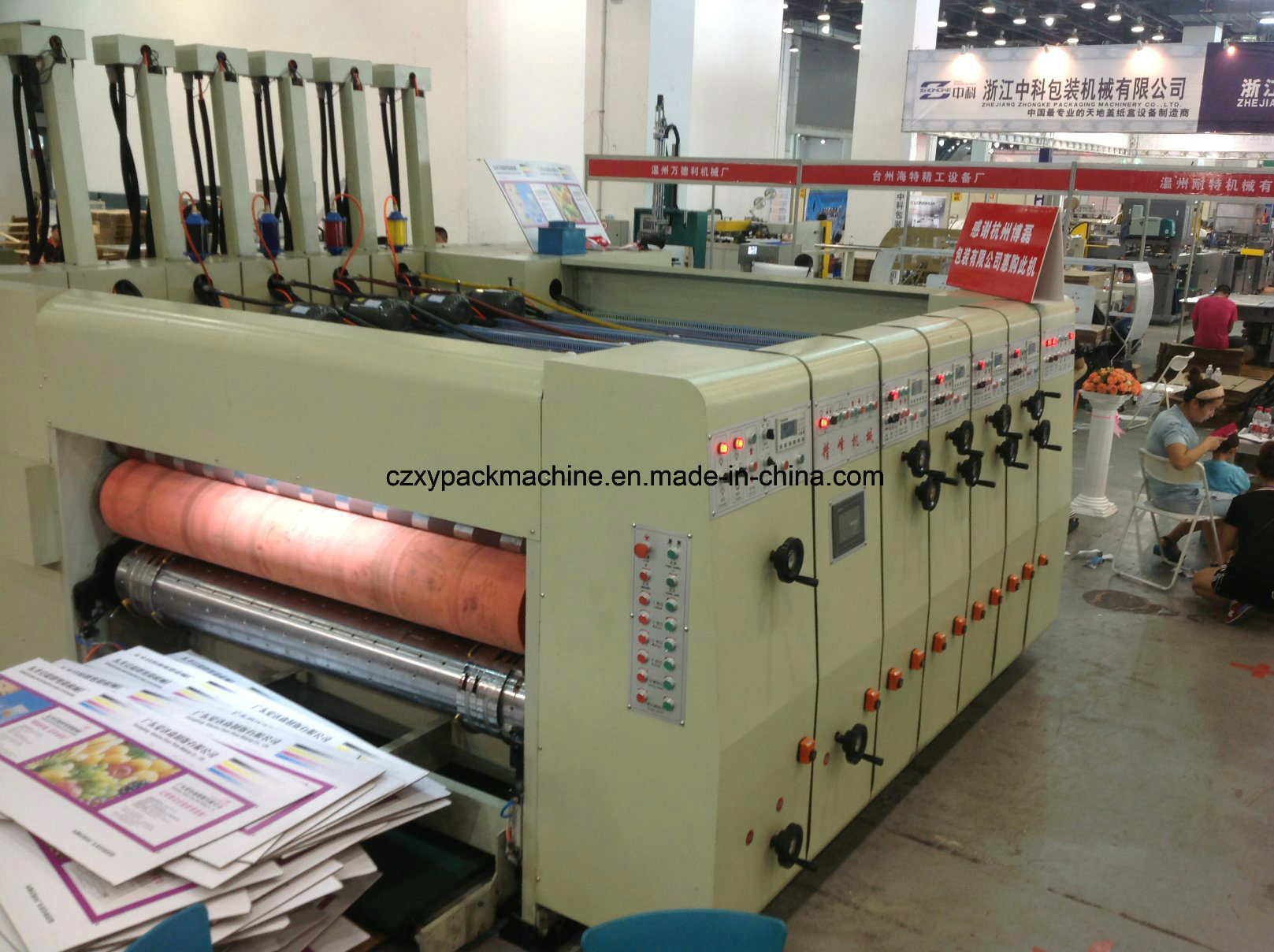 Corrugated Carton Board Flexo Printing Machine