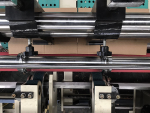Fully Automatic Corrugated Box Folding and Gluing Making Machine