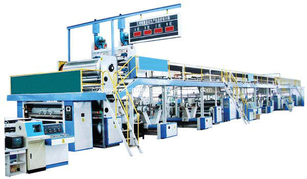 Full Automatic and Hot Sales 1600-5 Layer Corrugator Line