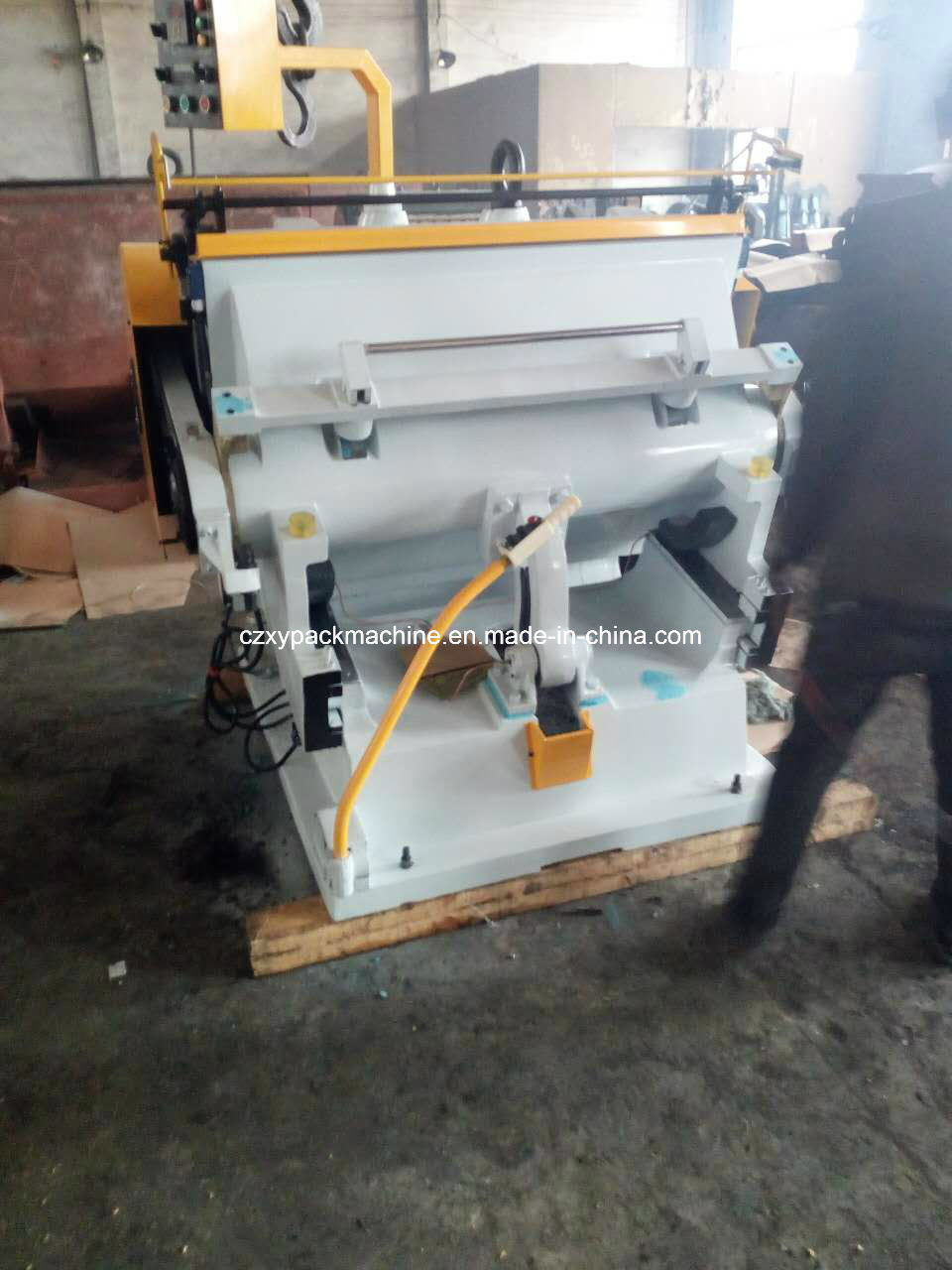 Program Control Foil Stamping and Die-Cutting Machine