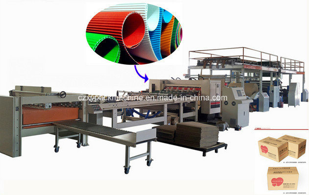 High Speed and Lower Price Corrugated Cardboard Production Line
