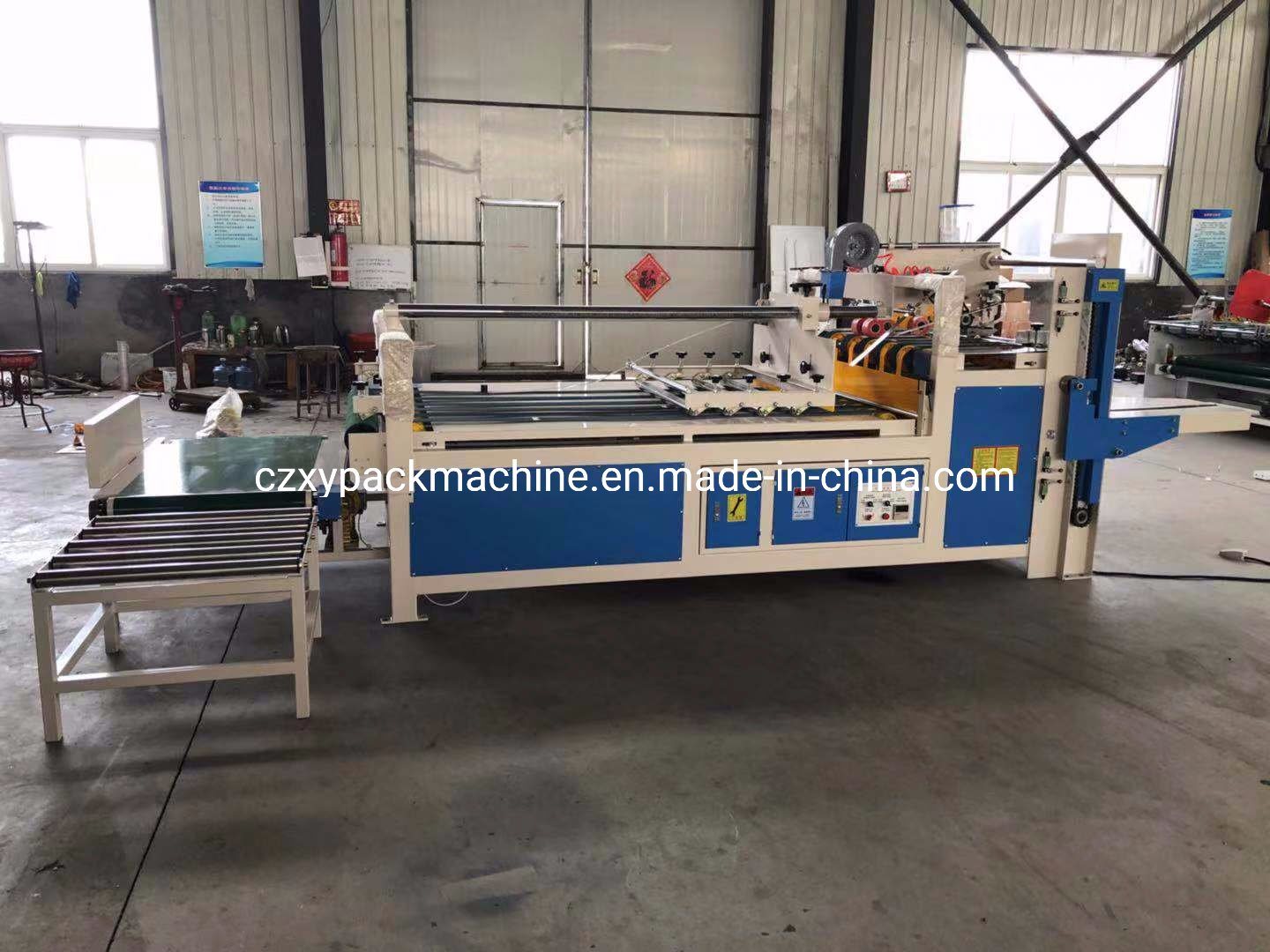 5layer Corrugated Box Semi-Automatic Folder Gluer Machine