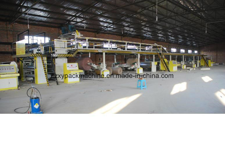 Hot Sell High Speed 3ply 5ply Corrugated Cardboard Production Line/ Carton Board