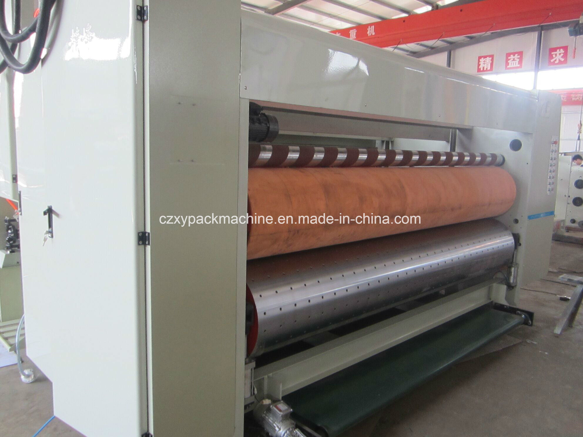 Printer Slotter Die-Cutter Machine for Corrugated Cardboard Making