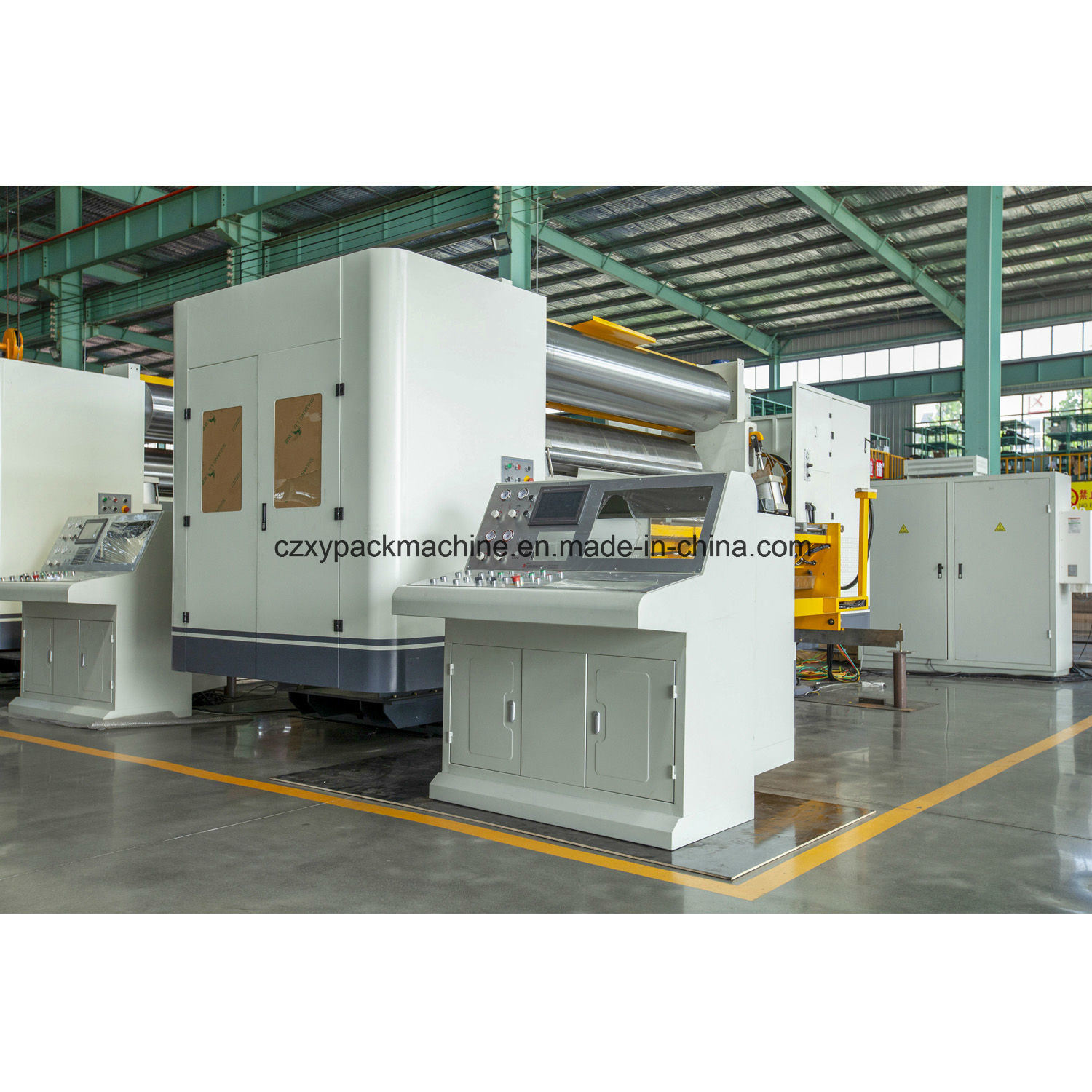 5 Ply Corrugated Paperboard Production Line Auto Plant