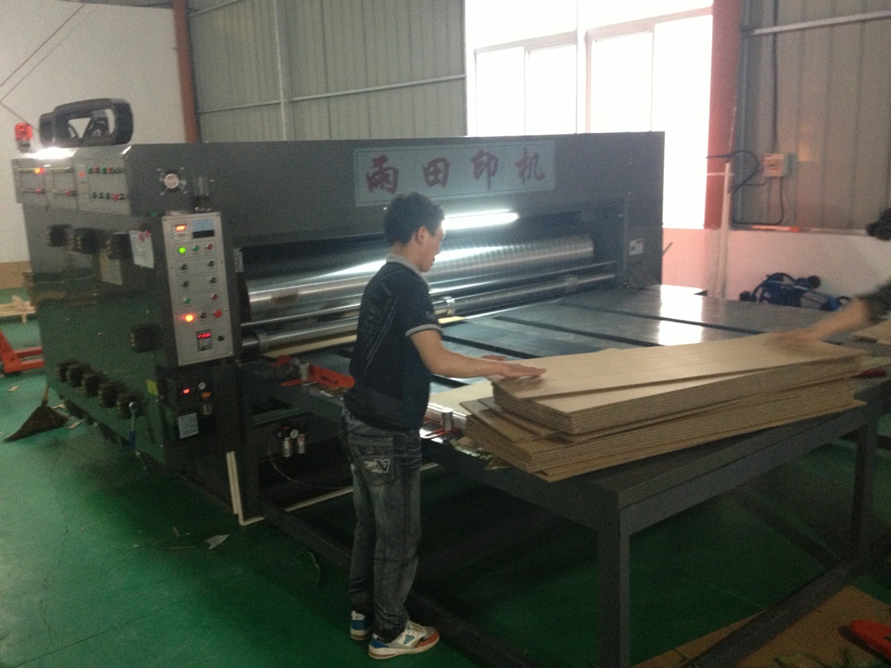 Printer Slotter Die Cutter Machine for Corrugated Paperboard