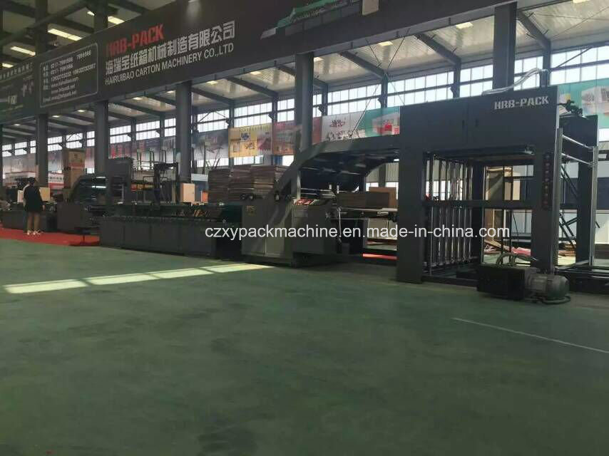 Semi-Automatic High Platform Corrugated Cardboard Flute Lamination Machine