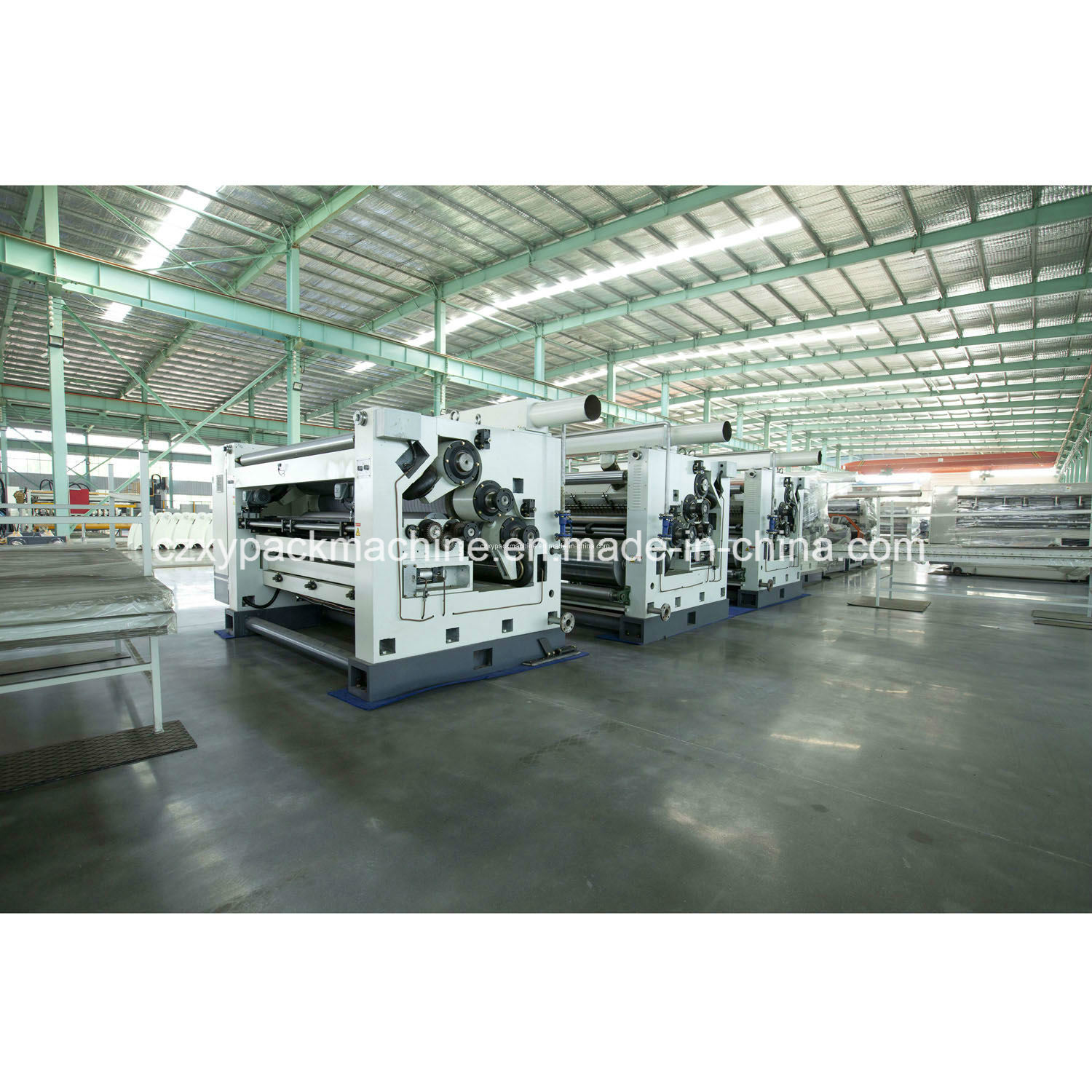 3/5/7ply Carton Box Corrugated Cardboard Paperboard Making Packing Production Line Machine