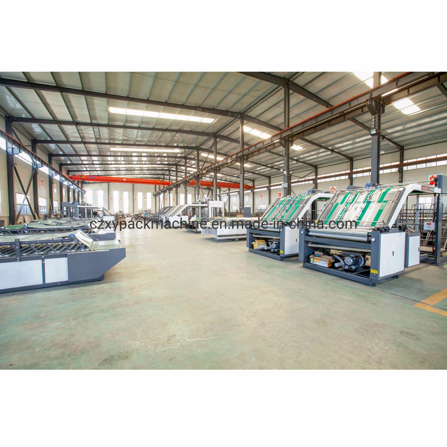 High Speed Front Gauge Positioning Flute Laminating Machine