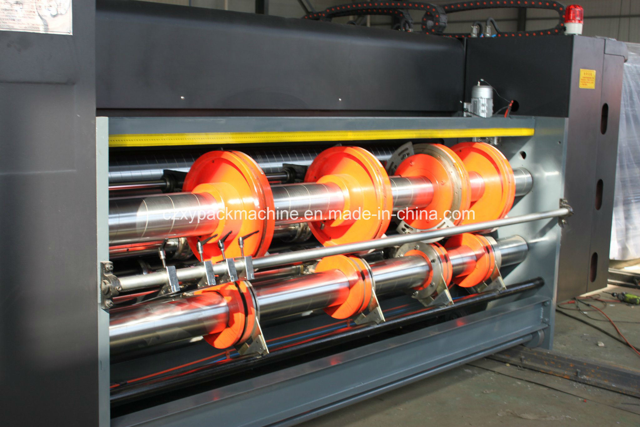 Lym 1420 Chain Feeding 2 Color Printing Rotary Die-Cutting Machine