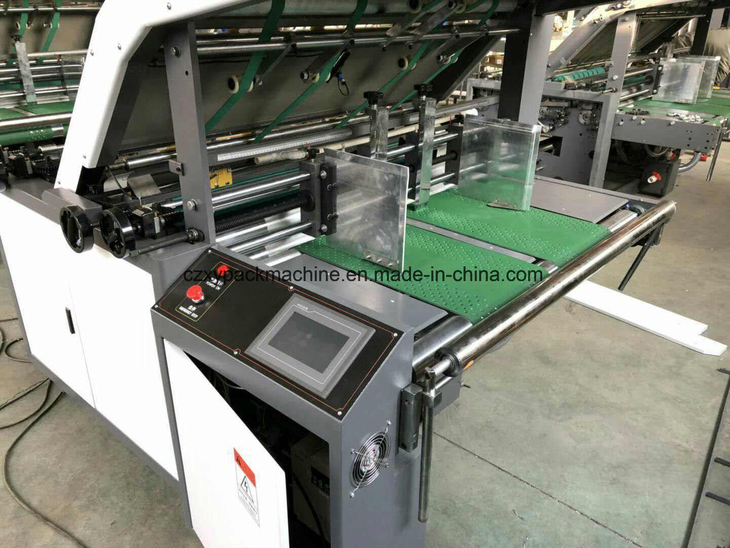 High Quality Hot Sale Semiautomatic Flute Laminating Machine