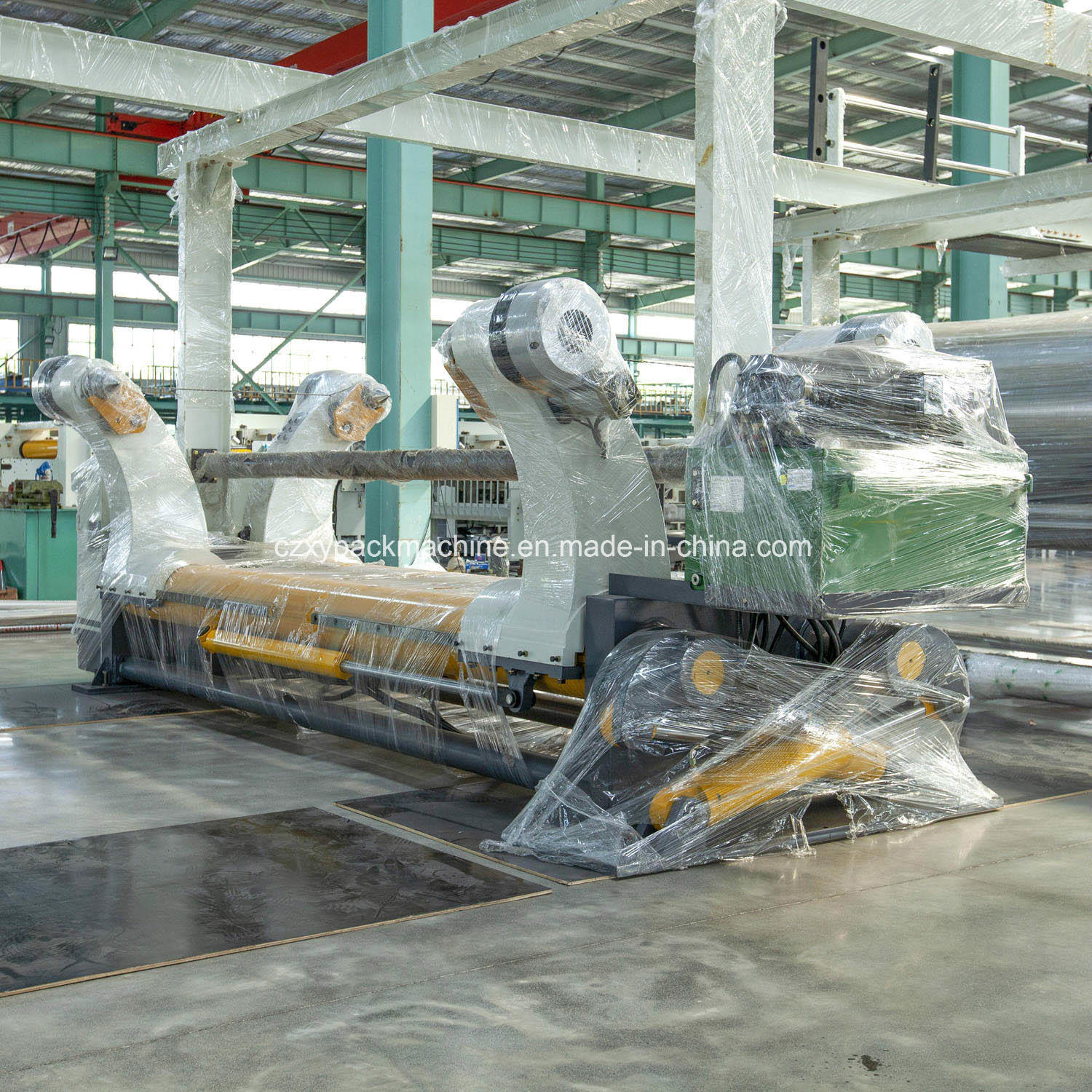 3 Layer High Quality High Speed Corrugated Cardboard Making Plant