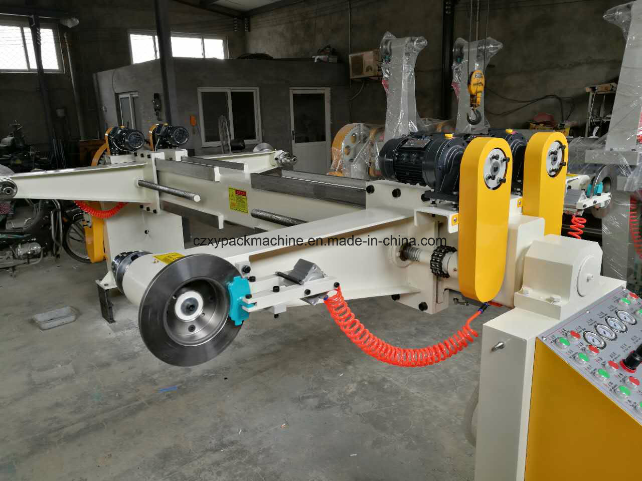 Electrical Shaftless Mill Roll Stand&Corrugated Cardboard Machine