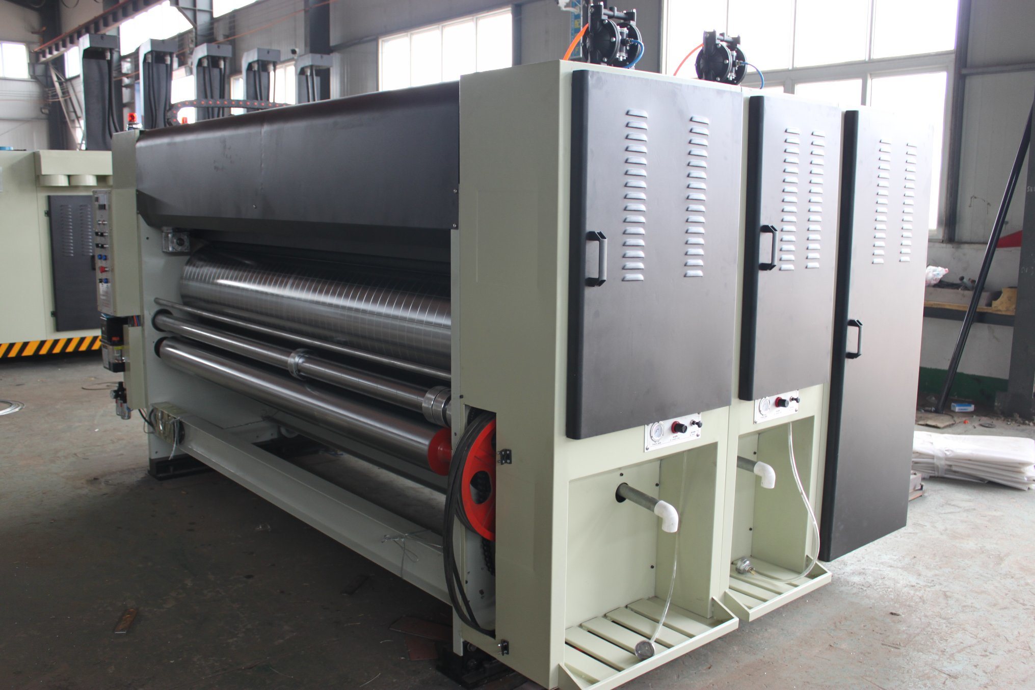 Cangzhou Semi Automatic Flexo Printing Pizaa Box Making Machine