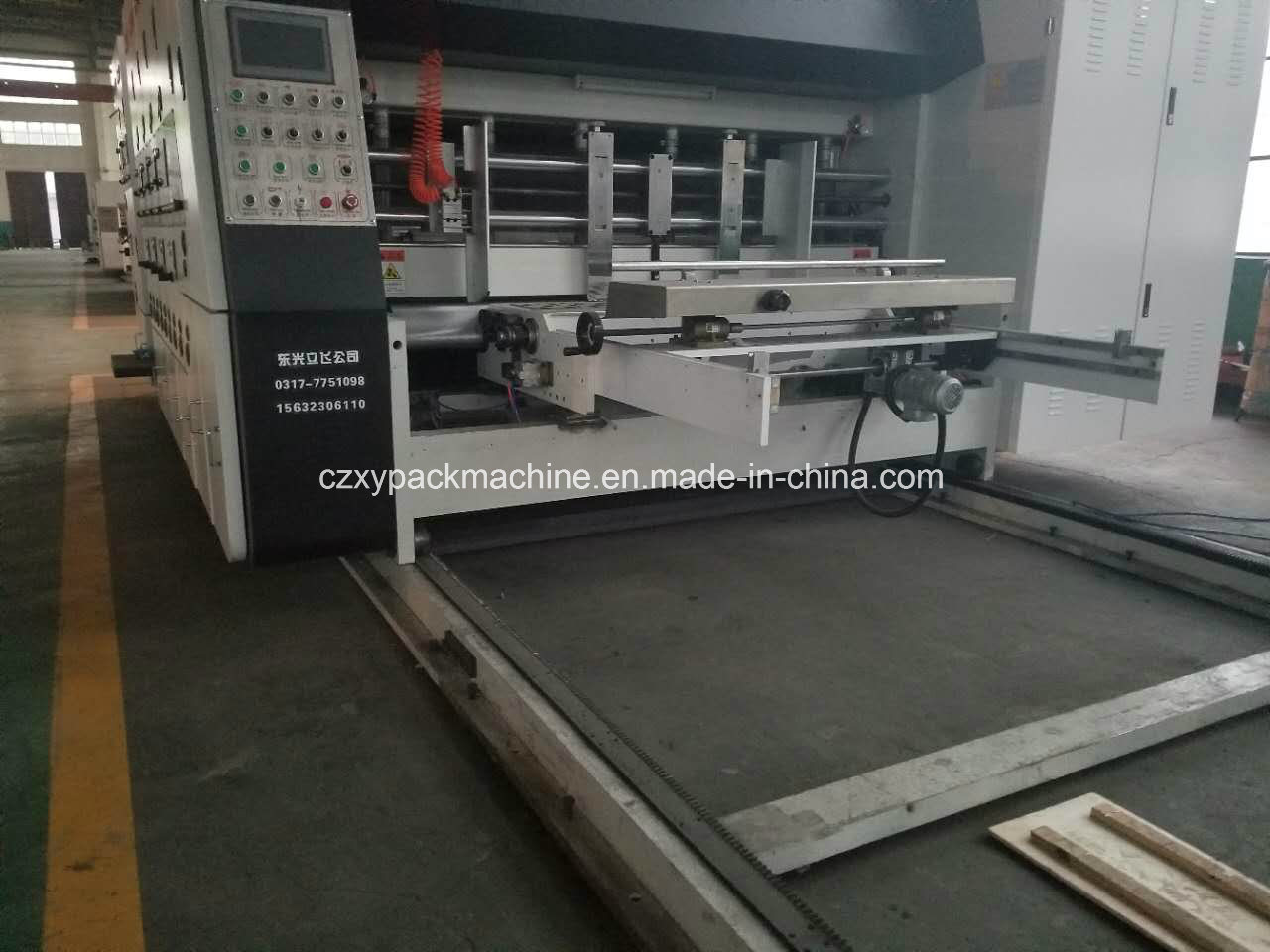 Carton Machinery China Automatic Flexo Printing Die Cutting Machine
