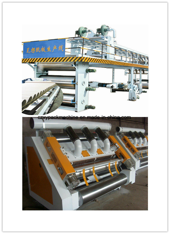 Fully Automatic 3 Layer Corrugated Paperboard Production Line