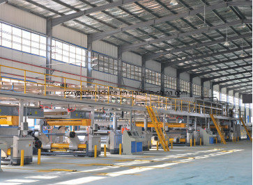 Full Automatic 2/3/5 Ply Corrugated Cardboard Production Line Carton Box Machinery Price