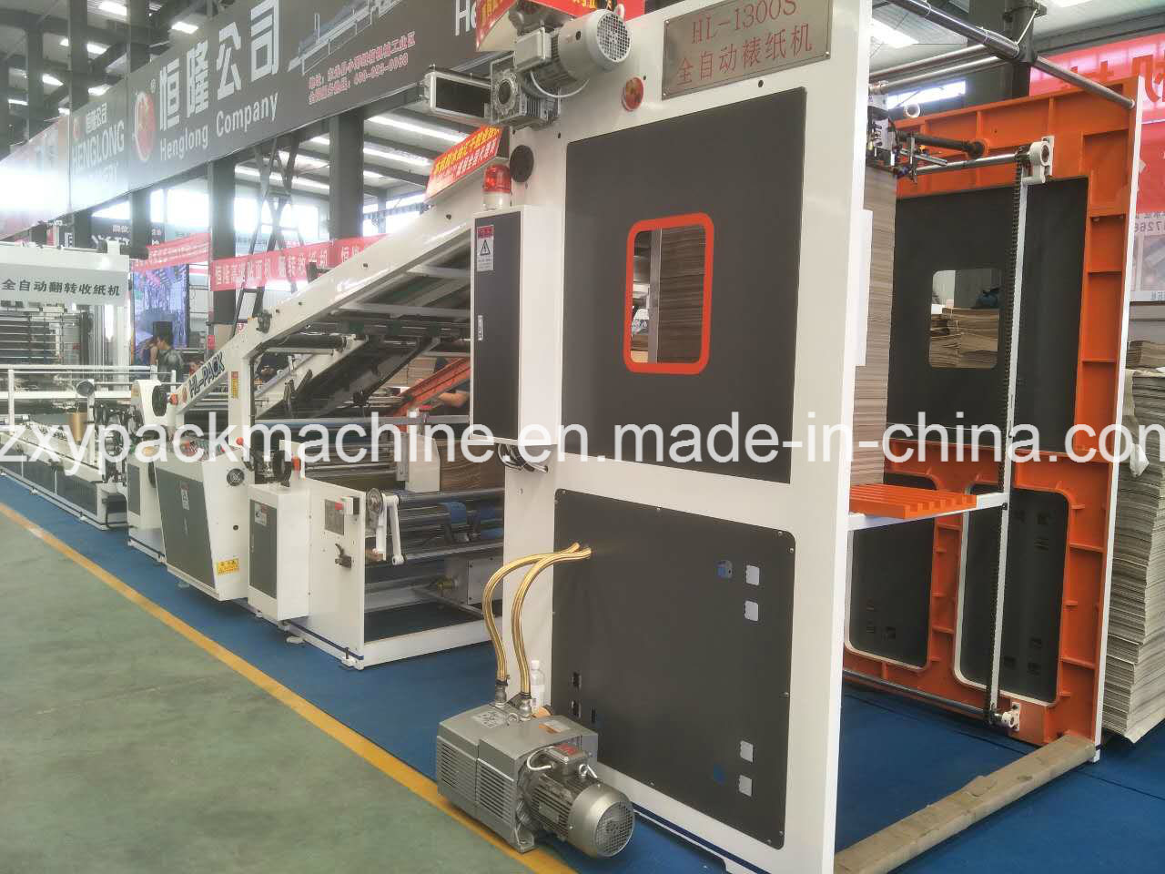 Hot Sales Full Auto Flute Laminating Machine for Corrugated Cardboard Making