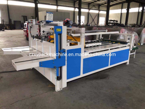 Semi-Automatic Corrugated Box Making Folding Gluing Machine