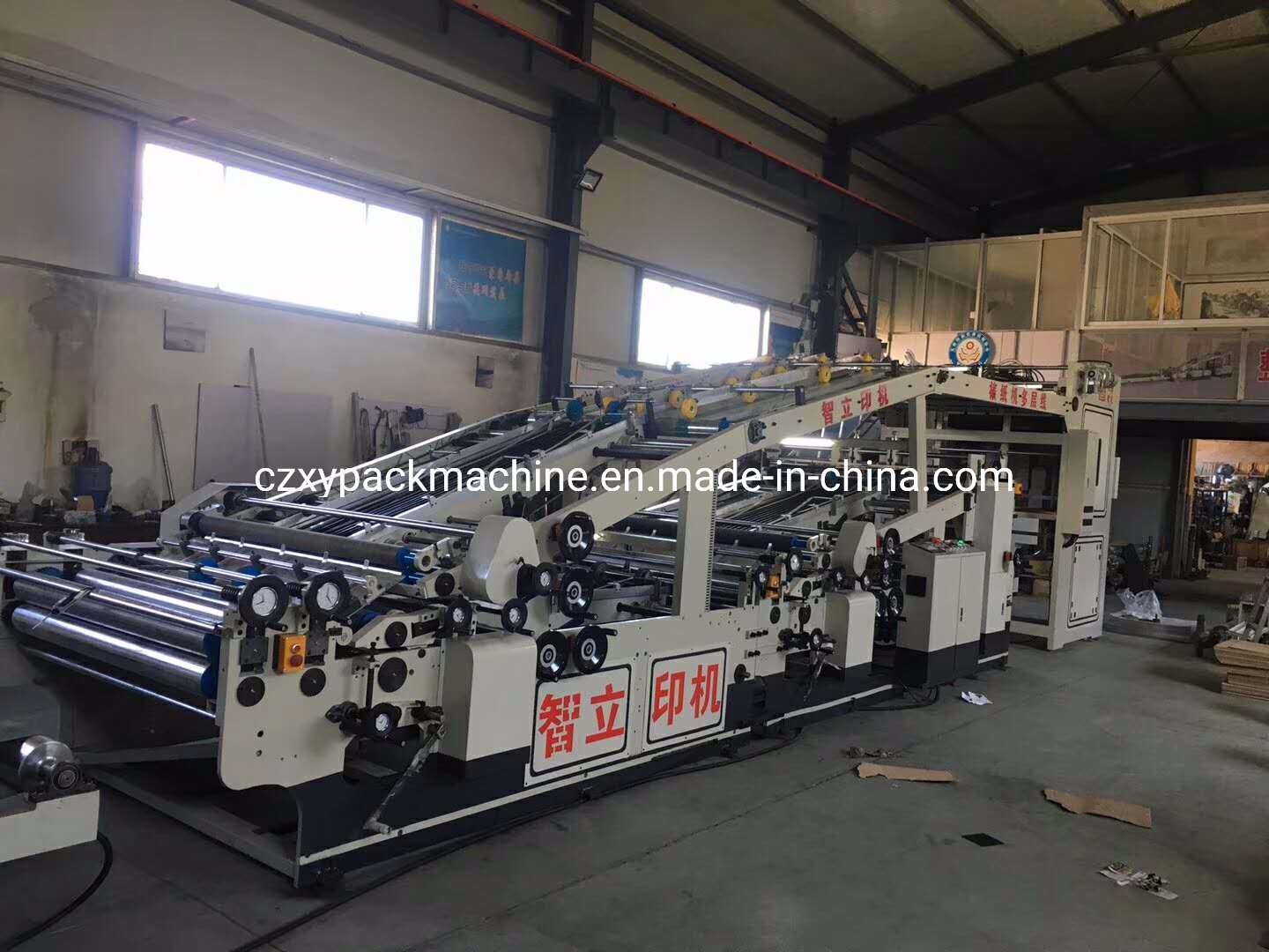 High Speed China Manufacture Corrugated Box Flute Laminator