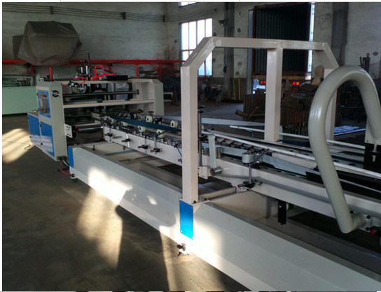 High Speed Automatic Corrugated Paper Box Folding and Gluing Machine