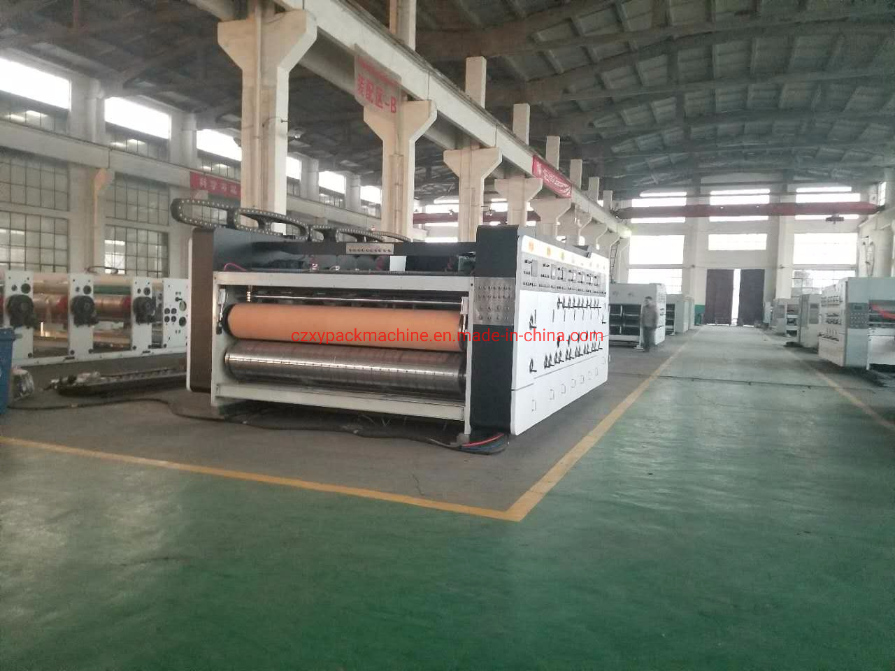 Pizza Box Corrugated Paper Flexographic Printing Machine